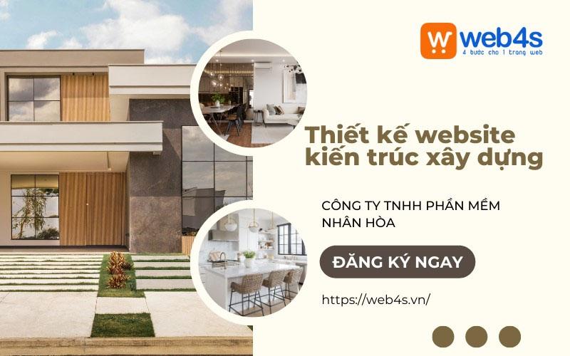 Dịch vụ Thiết kế website kiến trúc - xây dựng đẹp hỗ trợ 24/7