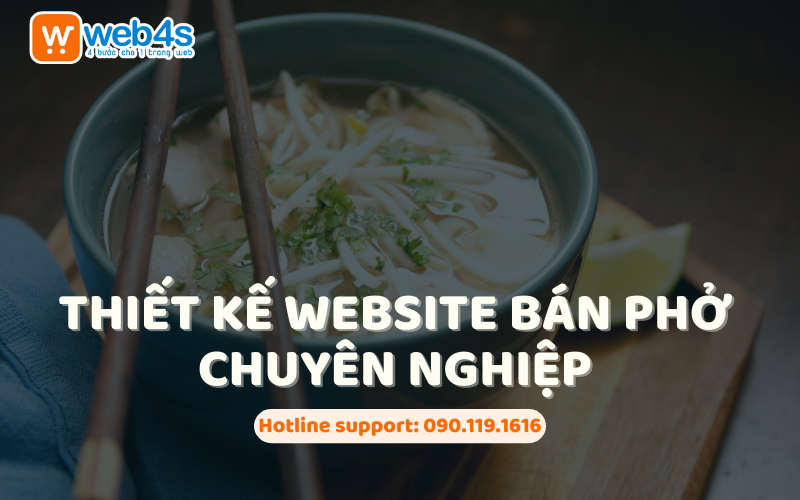 Thiết kế Website bán Phở - Phương pháp Online Marketing hiệu quả
