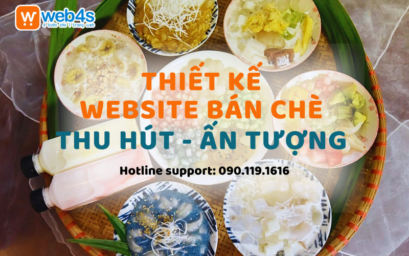 Thiết kế Website bán Chè - Hỗ trợ tăng X3 doanh thu bán hàng