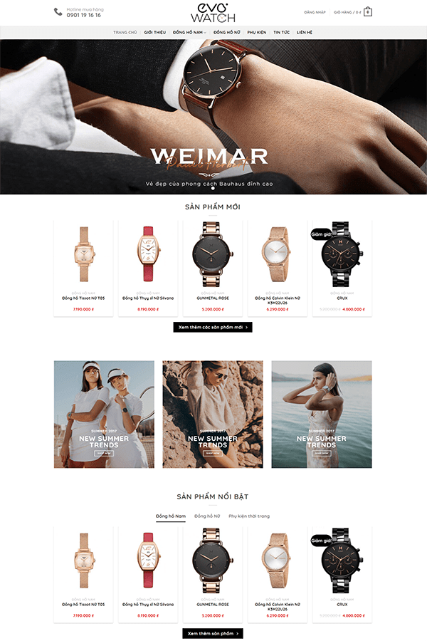 Đồng hồ thời trang 001
