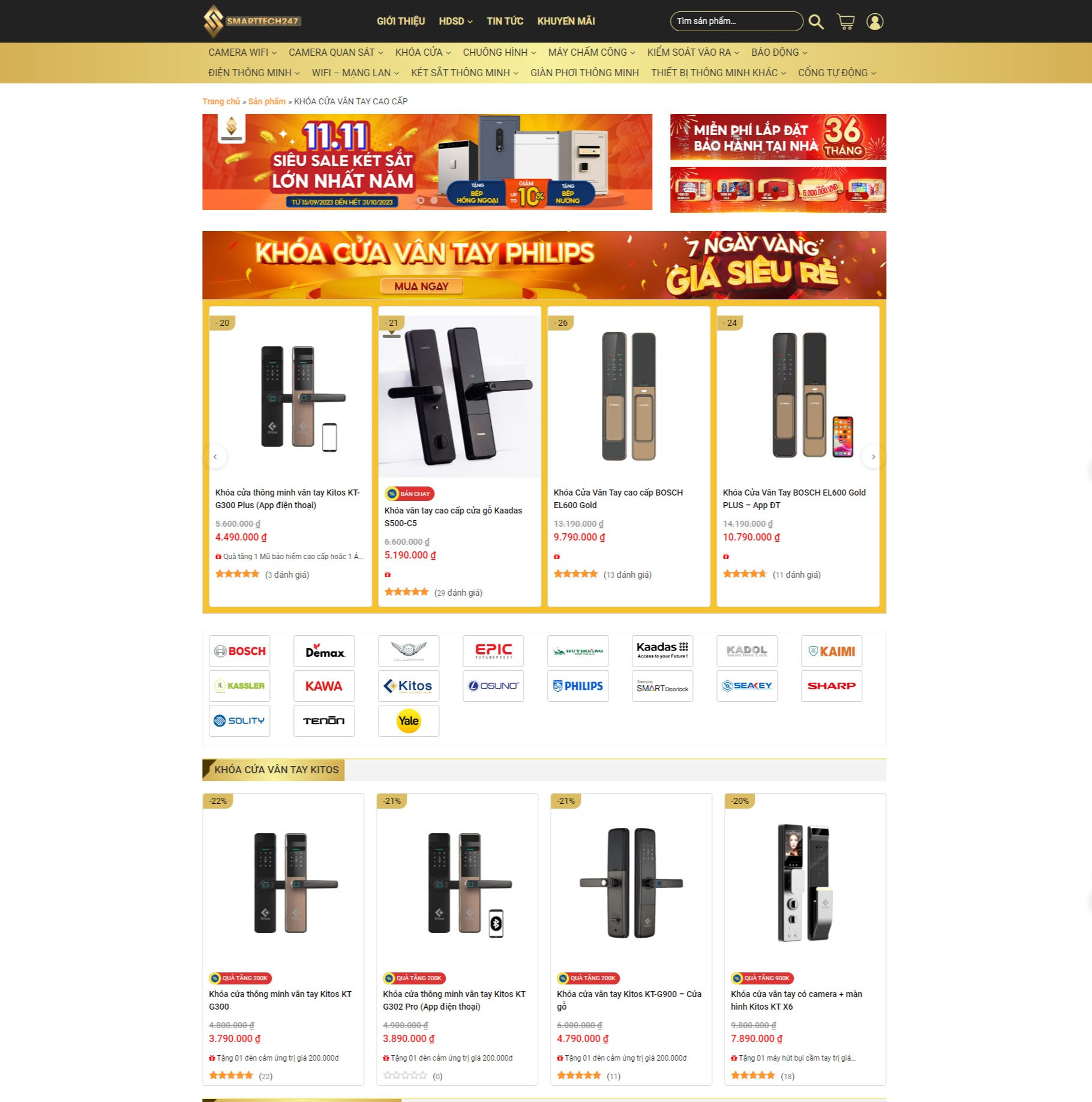 Quy trình thiết kế website bán kháo của điện tử 