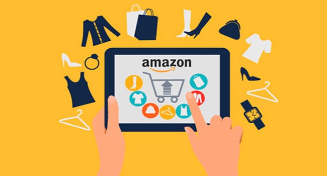 Mua hàng trên web Amazon