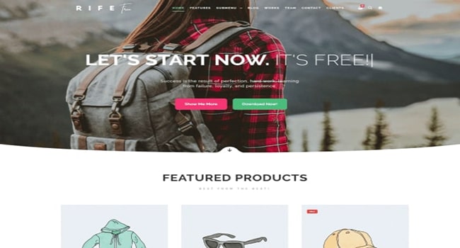 Giao diện Rife Free