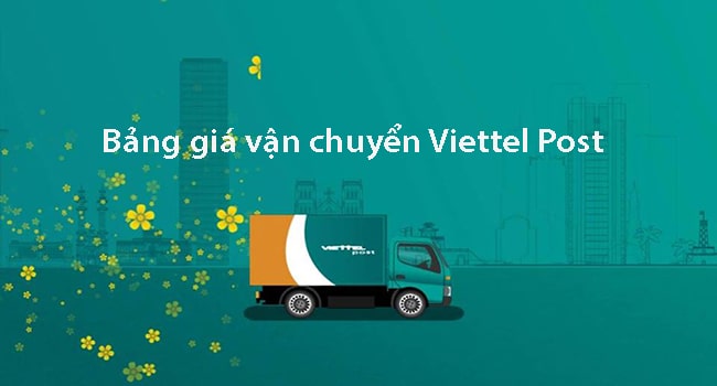 Bảng giá vận chuyển Viettel Post