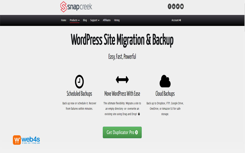 Top 8 Plugin backup wordpress tốt nhất