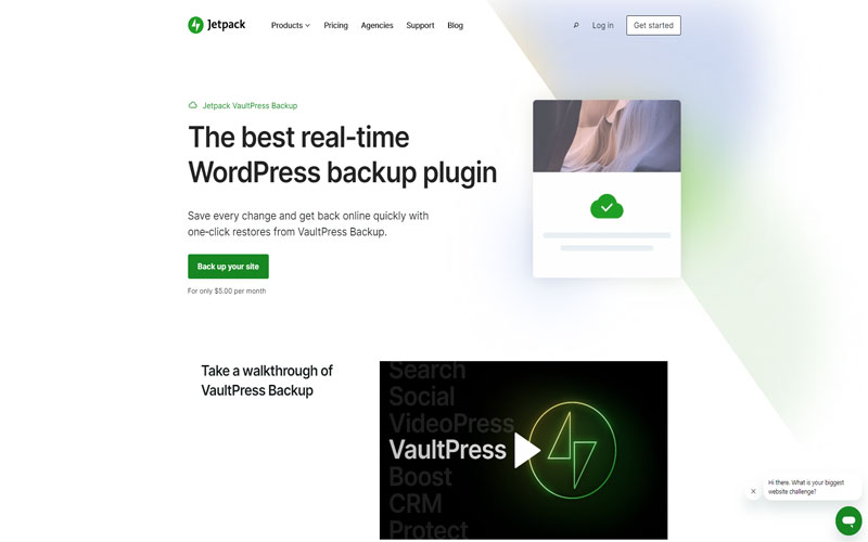 Top 8 Plugin Backup WordPress - Jetpack Backups