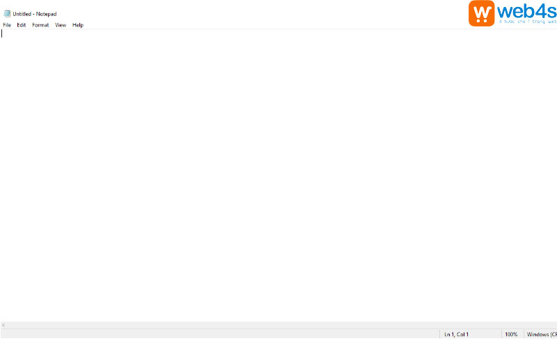 Phần mềm Notepad