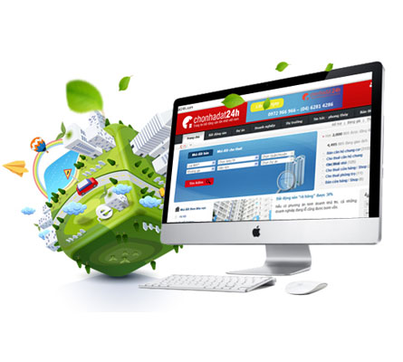 Thiết kế Web bđs chuẩn Seo