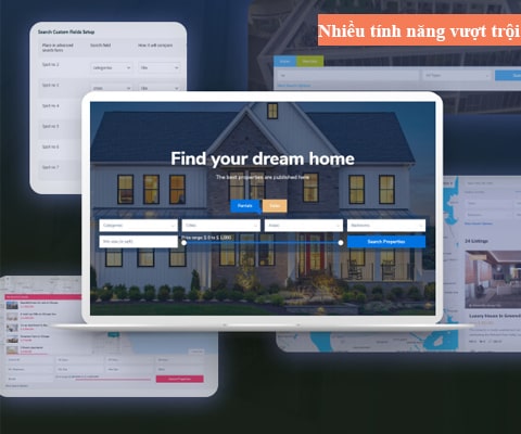 Thiết kế website bđs tại Web4s