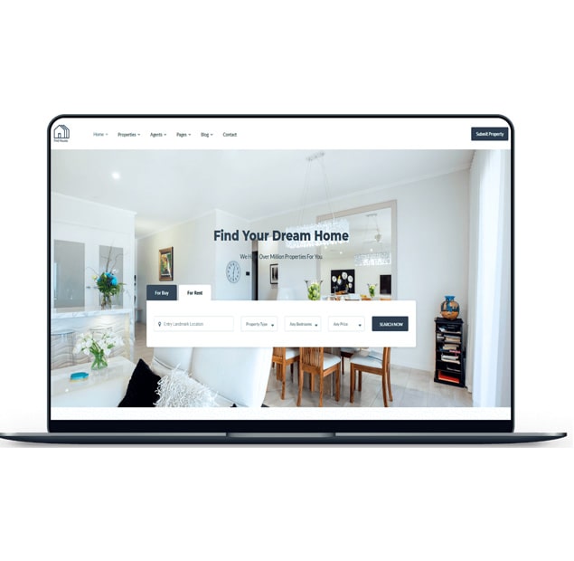 Thiết kế website bất động sản chuyên nghiệp