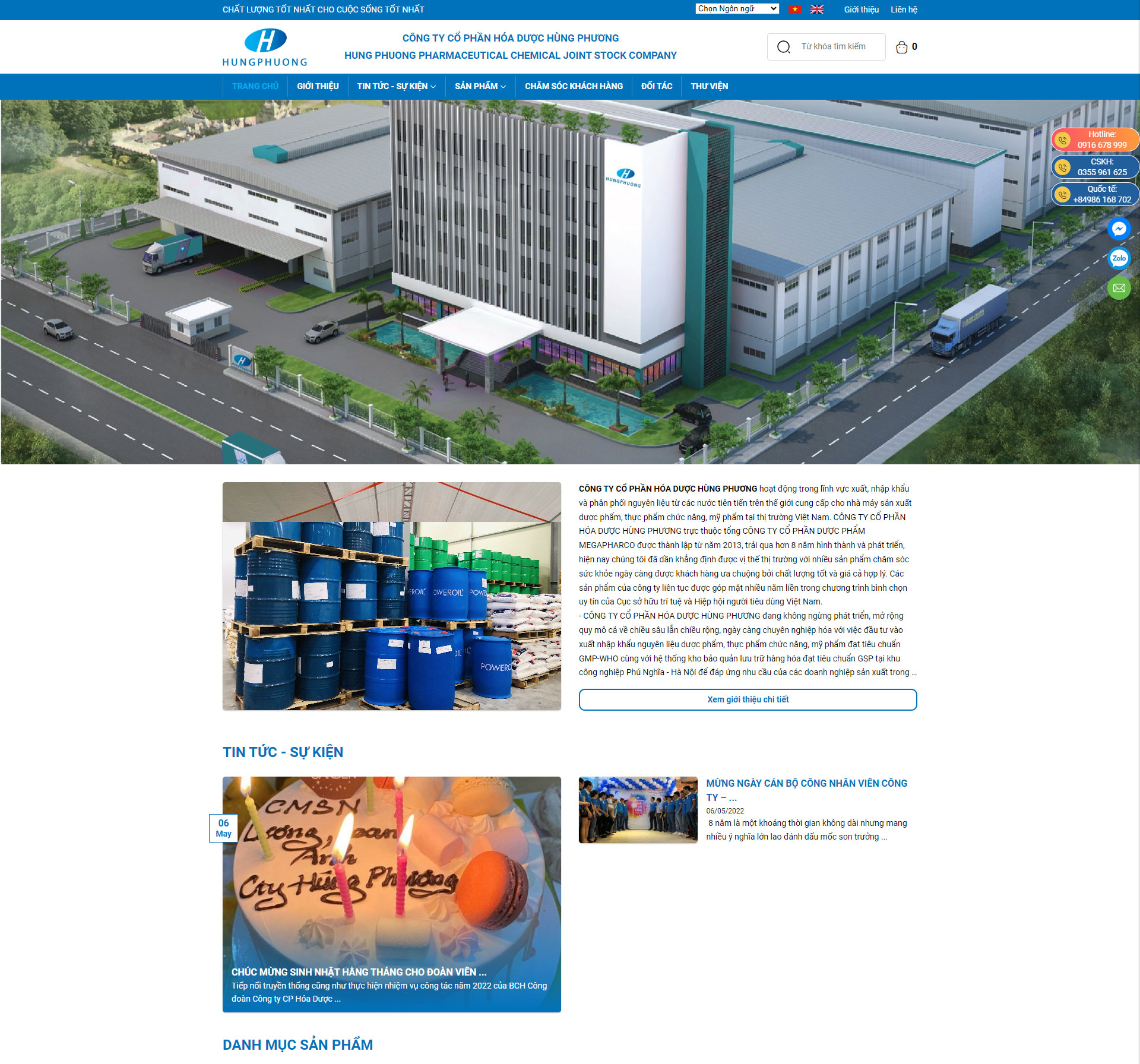Mẫu thiết kế website doanh nghiệp 1
