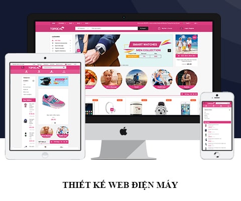 Thiết kế website điện máy