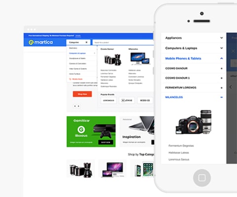 Thiết kế website điện máy tương thích với mọi thiết bị