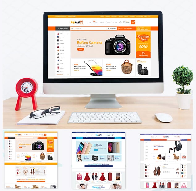 Thiết kế website điện tử điện lạnh đẹp - chuẩn Seo