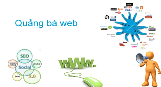 Thao tác quảng bá website