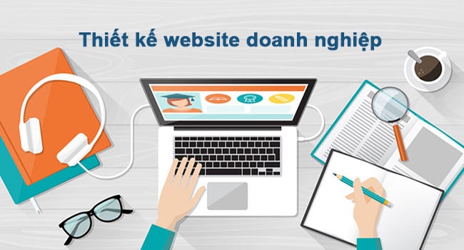 Tiến hành thiết kế website công ty