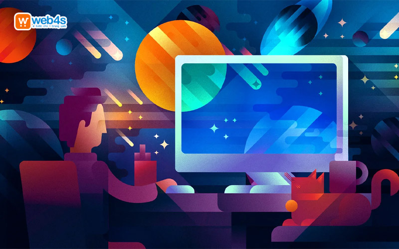 Thiết kế Website Dịch vụ vẽ Tranh tường 3D Cao cấp 