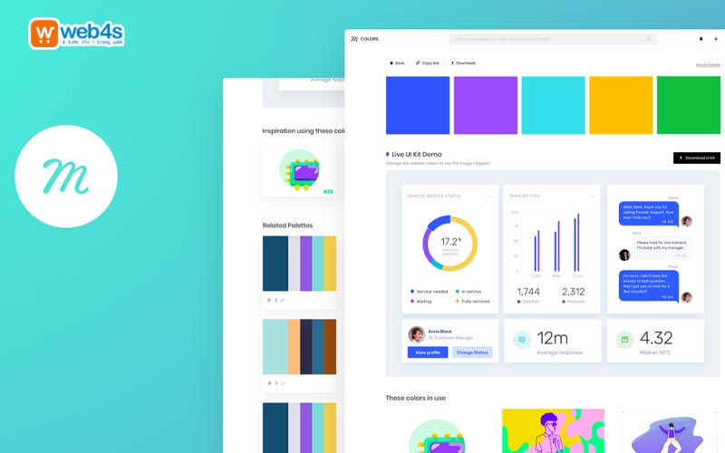 Nguyên tắc phối màu sắc trong thiết kế web