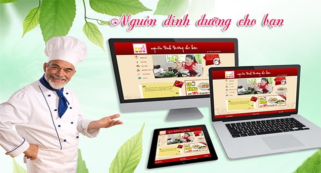 Thiết kế website nhà hàng