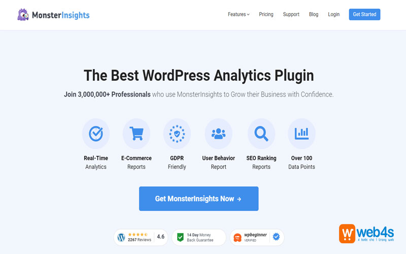 Plugin không thể thiếu cho wordpress MonsterInsight