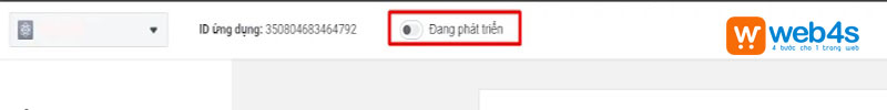 Bước 8: Bật tính năng đang phát triển để kích hoạt ứng dụng