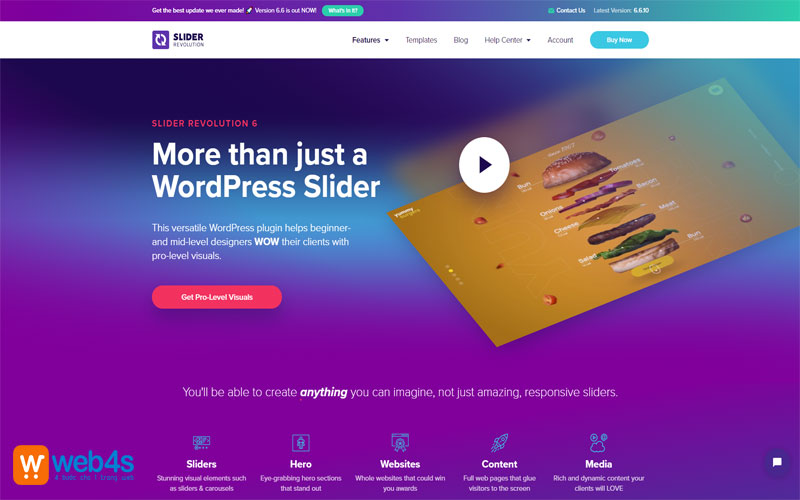Plugin slider ảnh trong wordpress - slider revolution 