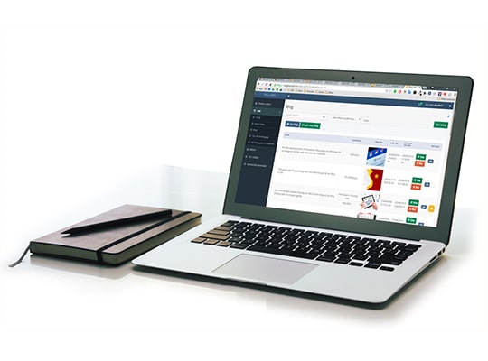 Quản trị nội dung website dễ dàng