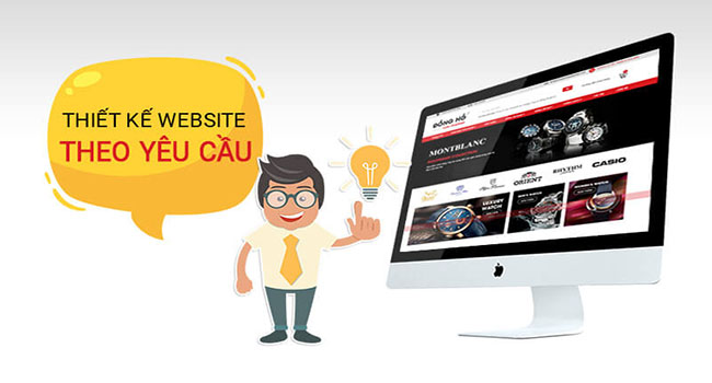 Dịch vụ thiết kế website theo yêu cầu