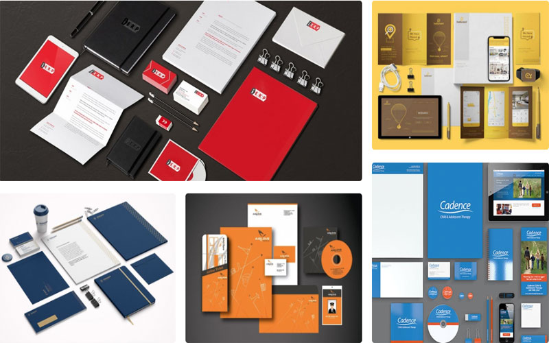 Dự án thiết kế branding Web4s từng triển khai