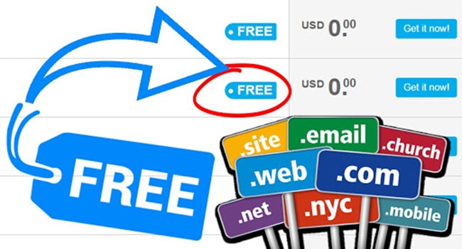 tạo tên miền com miễn phí
