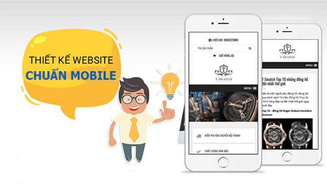 Thiết kế website mobile
