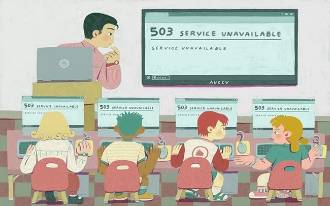 Nguyên nhân gây ra 503 error là gì?