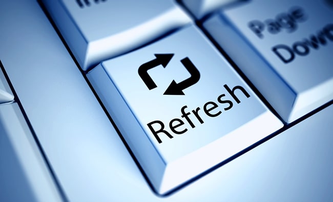 Sửa lỗi 504 Gateway time-out bằng cách refresh lại trang web