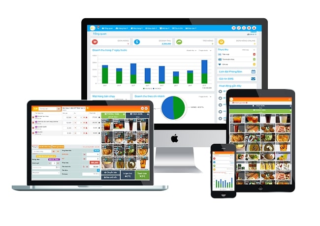 App quản lý bán hàng, quản lý doanh thu TPos