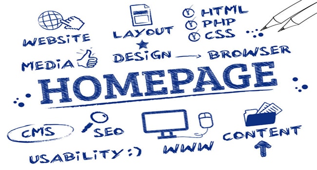 Các chức năng cần có trên website - Trang chủ
