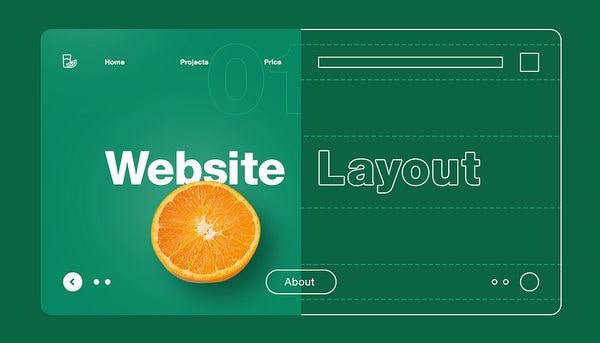 Bố cục trang web đẹp