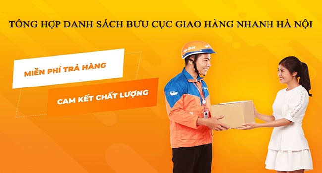 Bưu cục giao hàng nhanh hà nội