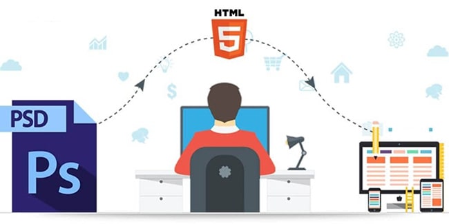 Hướng dẫn cắt psd sang html