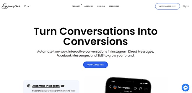 Tạo chatbot miễn phí bằng Manychat