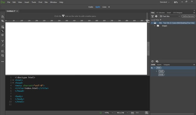 Thiết kế giao diện web bằng dreamweaver 