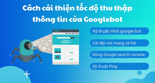 Cách tối ưu web để Google bot thu thập dữ liệu nhanh chóng