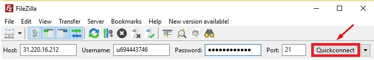 Đưa web lên host bằng FileZilla