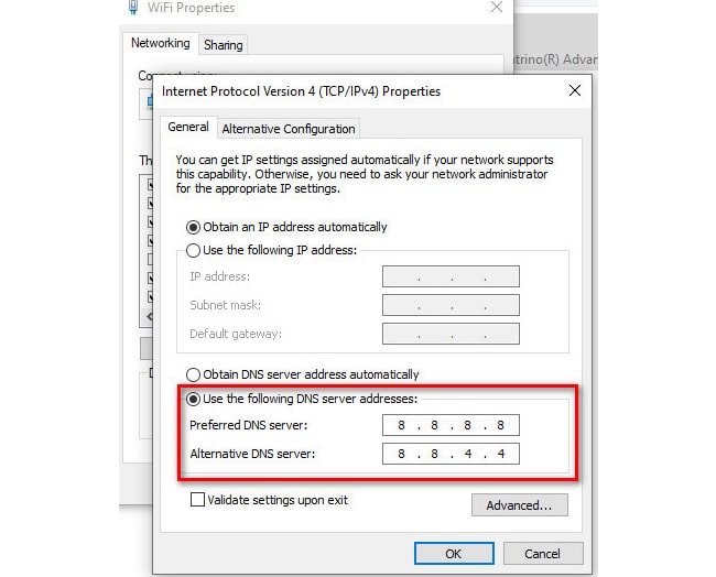 Cách khắc phục lỗi không vào được một số trang web 