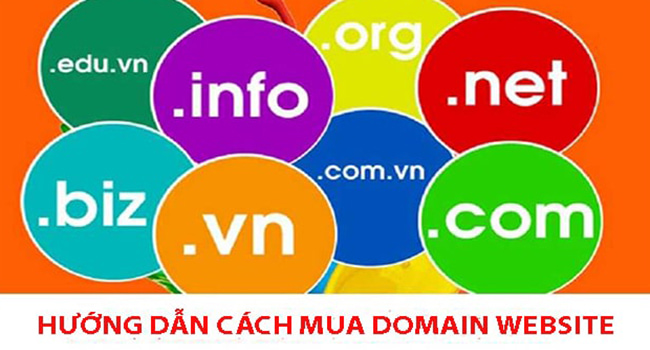 Hướng dẫn cách mua tên miền website