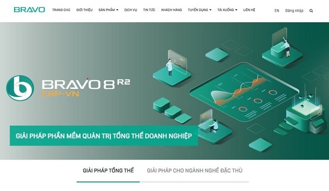 Phần mềm quản lý doanh nghiệp BRAVO