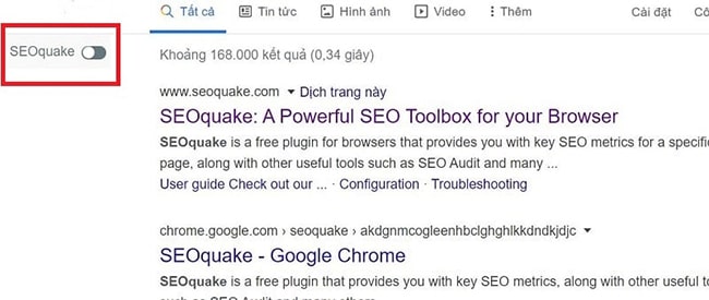 Cách tắt seo quake