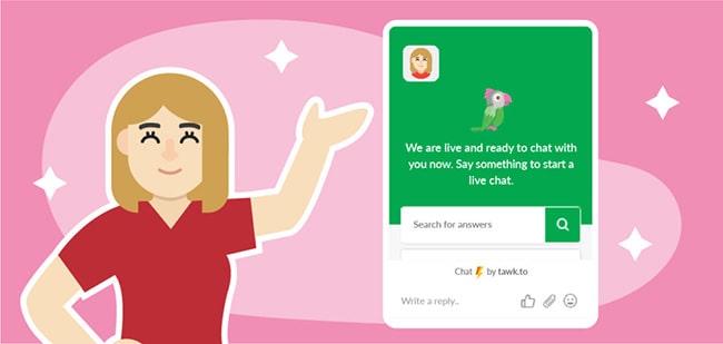 Cài đặt tawk.to, tạo khung chat cho website