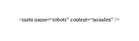 Thẻ meta robots