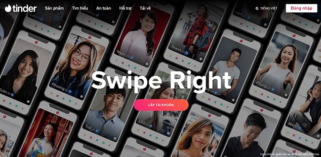 Web hẹn hò Tinder