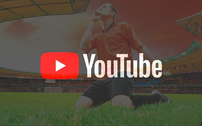 Xem bóng đá trực tiếp trên Youtube